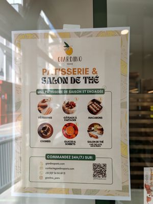 Presentation at Giardino Paris｜Pâtisserie & Café in Paris