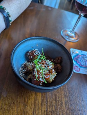 Korean cauliflower wings at Hideaway  in Sheffield