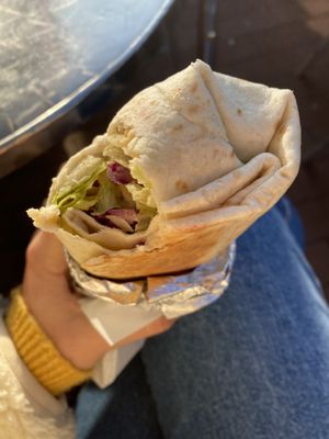 Special - Thai falafel wrap   at We Love Falafel in Brighton