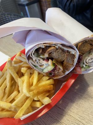 Platter  at We Love Falafel in Brighton