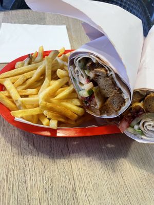 Platter  at We Love Falafel in Brighton