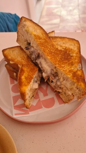 Mushroom toastie at KYND COMMUNITY - Uluwatu in Pecatu
