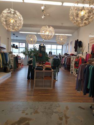 Fair fashion shop at Biomarkt in Wasserburg