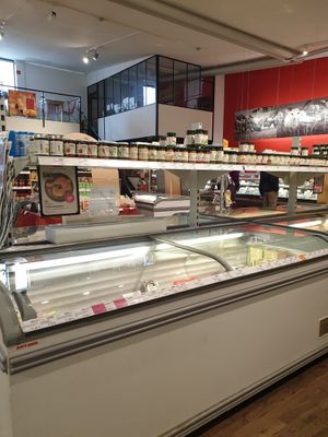 Freezer at Biomarkt in Wasserburg