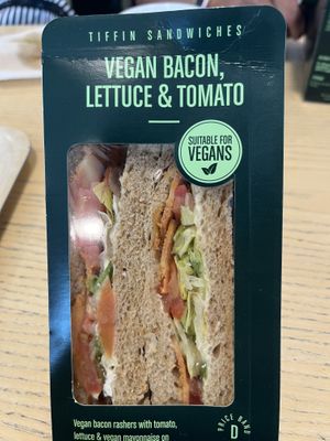 BLT  at RSPB Arne Shop and Cafe in Wareham