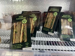 Sarnie selection   at RSPB Arne Shop and Cafe in Wareham