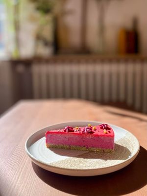 Vegan cake_1 at Kávébab Kávézó  in Budapest