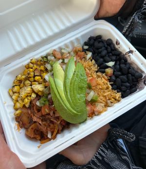 Barbacoa burrito bowl at Jajaja Mexicana  in Union City