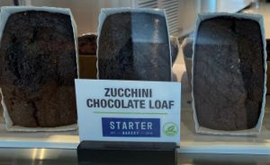 Vegan Zucchini Chocolate Loaf at SFO - Gateside Market - T1 in San Francisco