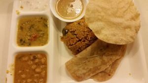 Saravanan special meal at Saravana Bhavan - Tanjong Pagar in Central Singapore