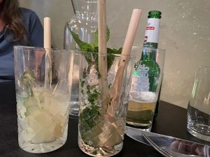 Vegane Softdrinks, auf Wunsch auch ohne Zucker   at Hot Chilli im Steinebacher in Woerthsee