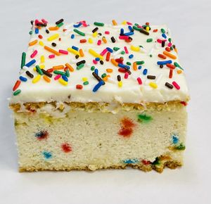 Birthday cake!   at Coastal Vegan Grill  in Cape Canaveral