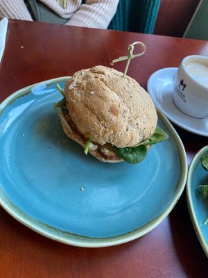 Smoked Tofu sandwich  at Koffie ende Koeck in Amsterdam