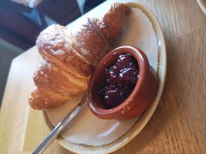 Croissant at Koffie ende Koeck in Amsterdam