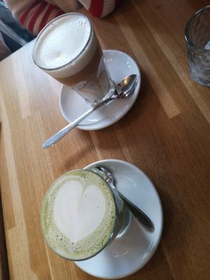 Match latte at Koffie ende Koeck in Amsterdam