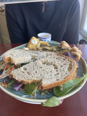 Tofu sandwhich  at Koffie ende Koeck in Amsterdam