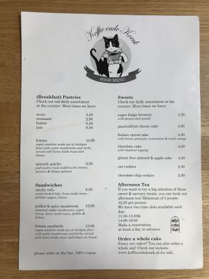   at Koffie ende Koeck in Amsterdam