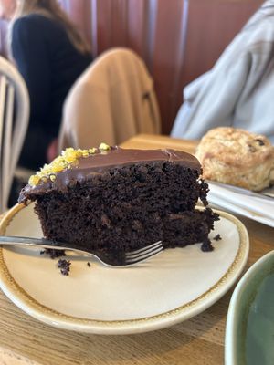 Chocolate cake  at Koffie ende Koeck in Amsterdam