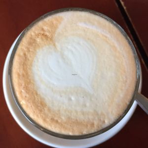 soy latte with love  at Koffie ende Koeck in Amsterdam