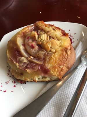 Pear and almond pastry (so good!) at Koffie ende Koeck in Amsterdam