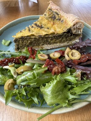 Spinach quiche   at Koffie ende Koeck in Amsterdam