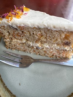 Italian carrot cake  at Koffie ende Koeck in Amsterdam