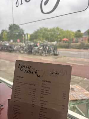 Uitzicht op Westerpark   at Koffie ende Koeck in Amsterdam