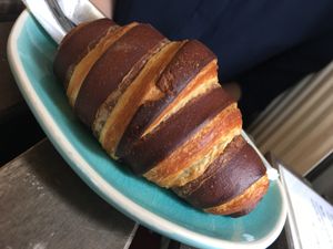 Chocolate croissant!! at Koffie ende Koeck in Amsterdam