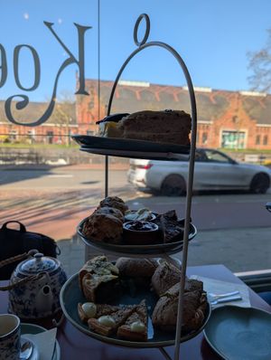 Look at this masterpiece! at Koffie ende Koeck in Amsterdam