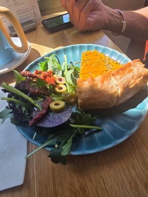 Quiche at Koffie ende Koeck in Amsterdam