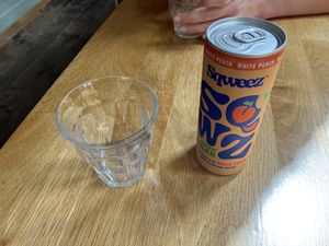 Sqwz peach: allright  at Koffie ende Koeck in Amsterdam