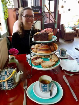High tea at Koffie ende Koeck in Amsterdam