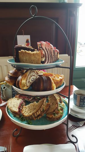 High tea at Koffie ende Koeck in Amsterdam