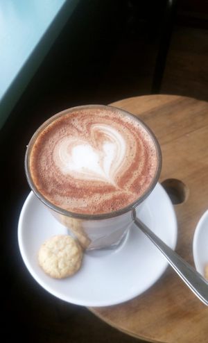 Hot choc at Koffie ende Koeck in Amsterdam