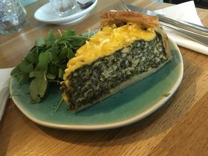 Quiche at Koffie ende Koeck in Amsterdam