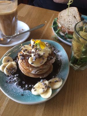 Pancakes at Koffie ende Koeck in Amsterdam