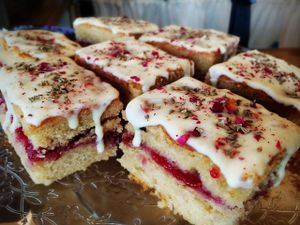 Lovely victorian style vegan petit fours at Koffie ende Koeck in Amsterdam