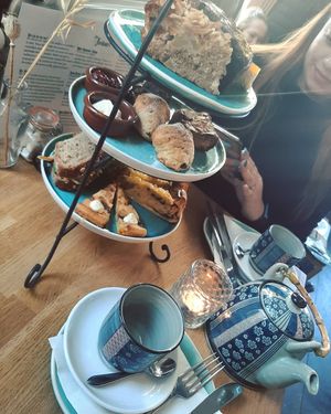 Vegan high tea at Koffie ende Koeck in Amsterdam
