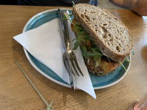 Frittata sandwich  at Koffie ende Koeck in Amsterdam