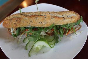 smoky tofu sandwich at Koffie ende Koeck in Amsterdam