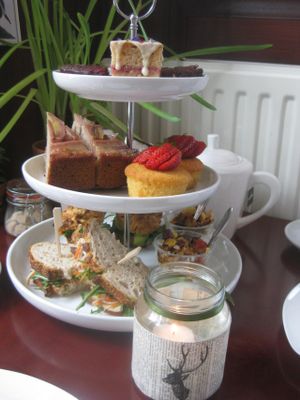 Afternoon tea for two at Koffie ende Koeck in Amsterdam