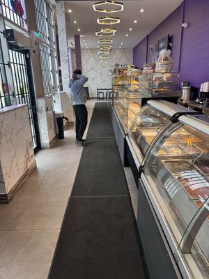 Inside  at Doaba Sweets and Restaurant in Brampton