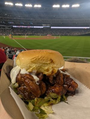 Jerk BBQ sandwich at Mush @ Nationals Park in Washington