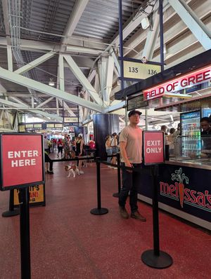 See location at section 135/136 at Mush @ Nationals Park in Washington