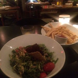 kale Ceaser-vegan at Shore Diner in Sarasota