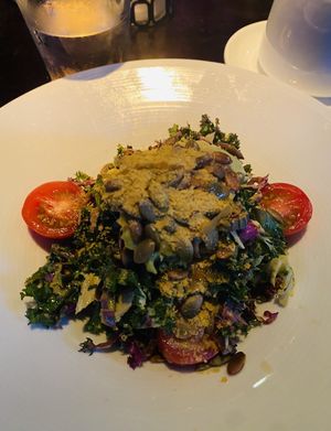Vegan Kale caesar   at Shore Diner in Sarasota