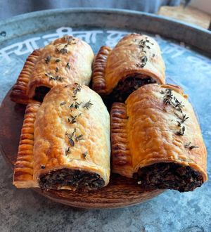 Mushroom Rolls.  at nOm in Southend-on-sea