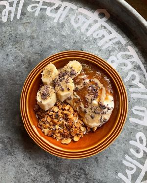 Tahini Granola Bowl  at nOm in Southend-on-sea