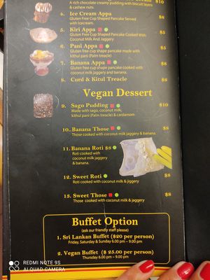  at 7 Siri - Taste of Sri Lanka in Auckland