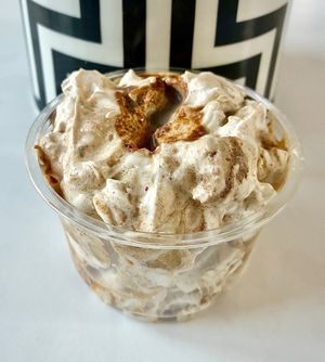 Banana pudding  at Innocent Sweets in Dubai